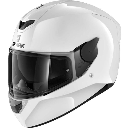 Shark D-Skwal 2 Helmet Blank WHU - White - Browse our range of Helmet: Full Face - getgearedshop 