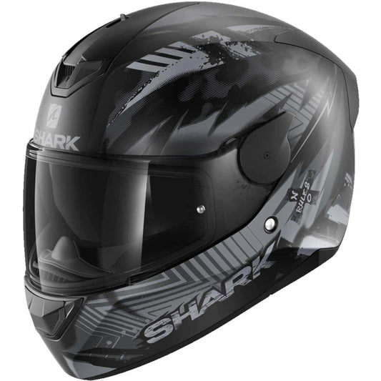 Shark D-Skwal 2 Helmet Penxa KAA - Grey - Browse our range of Helmet: Full Face - getgearedshop 