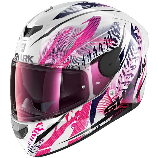 Shark D-Skwal 2 Helmet Shigan WKV - Pink - Browse our range of Helmet: Full Face - getgearedshop 