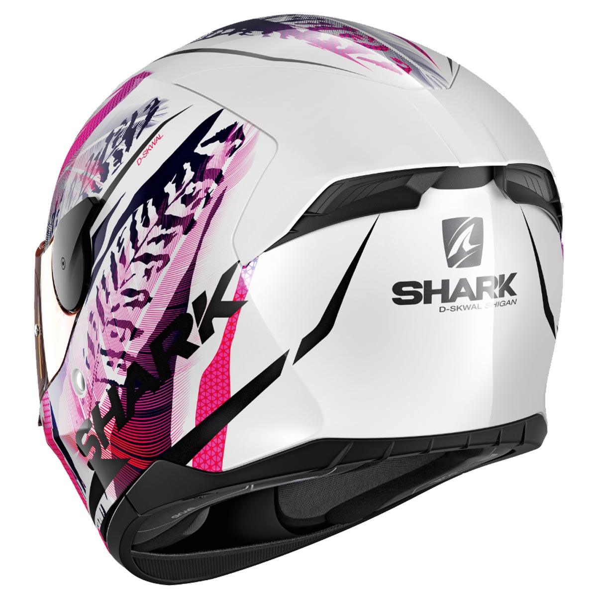 Shark D-Skwal 2 Helmet Shigan WKV - Pink - Browse our range of Helmet: Full Face - getgearedshop 