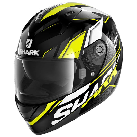 Shark Ridill 1.2 Helmet Phaz KYW - Yellow - Browse our range of Helmet: Full Face - getgearedshop 