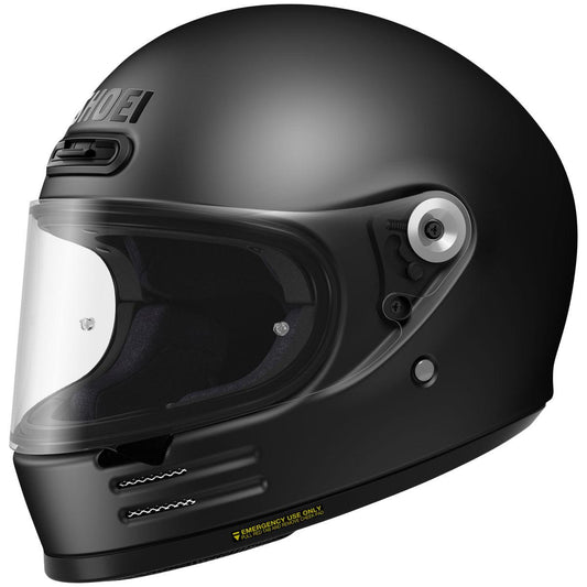 Shoei Glamster Helmet - Matt Black - Browse our range of Helmet: Full Face - getgearedshop 