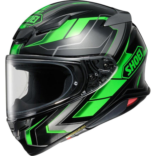 Shoei NXR 2 Prologue TC4 Helmet - Black Green - Browse our range of Helmet: Full Face - getgearedshop 