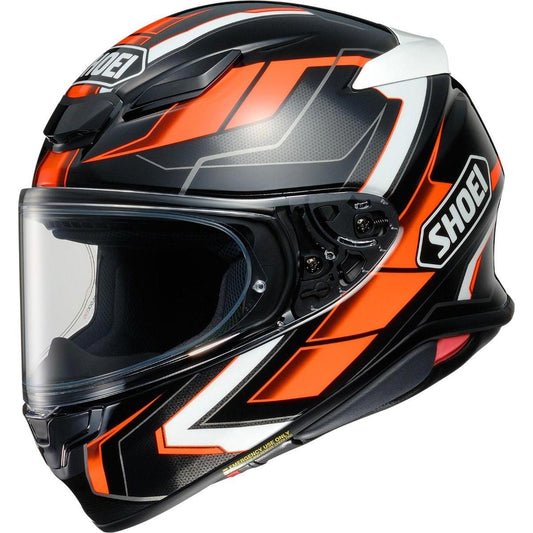Shoei NXR 2 Prologue TC8 Helmet - Black Orange - Browse our range of Helmet: Full Face - getgearedshop 