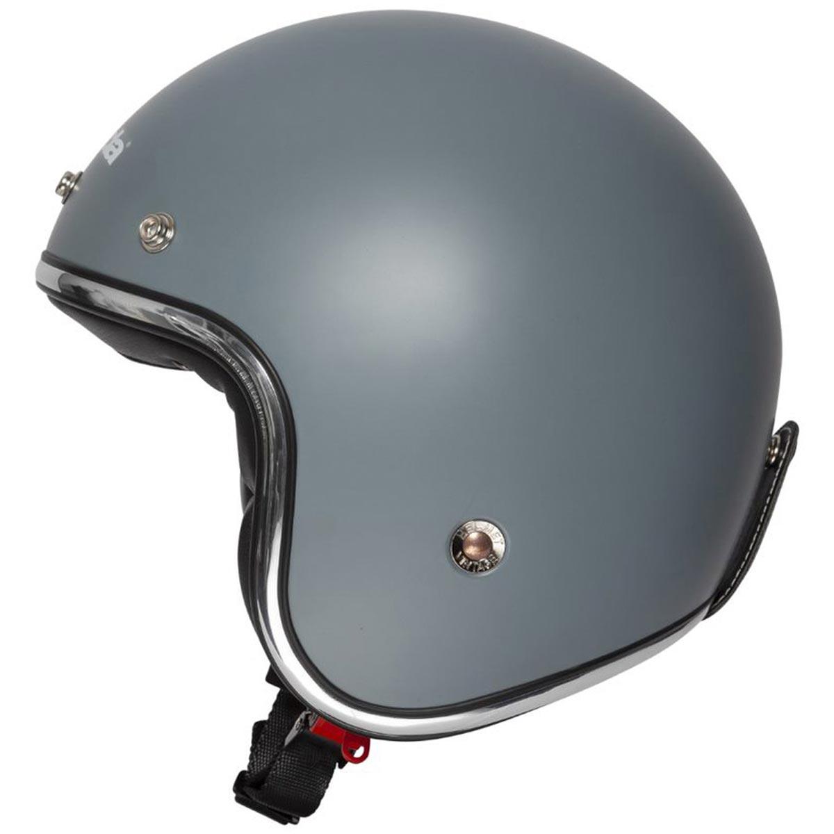 Spada Open Face Classic Helmet - Matt Grey - Browse our range of Helmet: Open Face - getgearedshop 