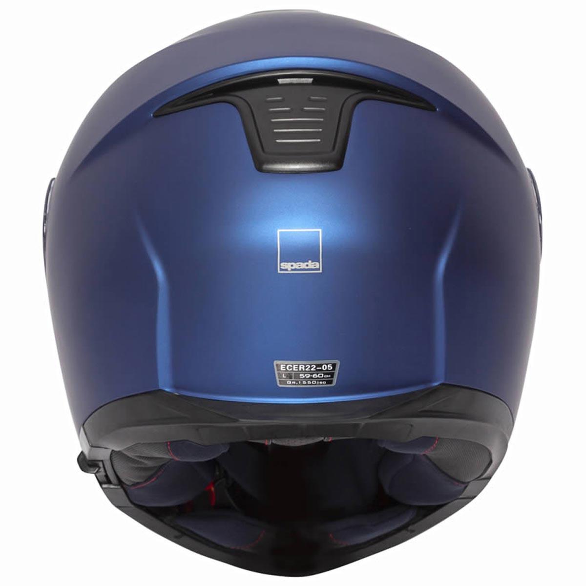 Spada Orion Flip Front Helmet - Matt Blue - Browse our range of Helmet: Flip Up - getgearedshop 