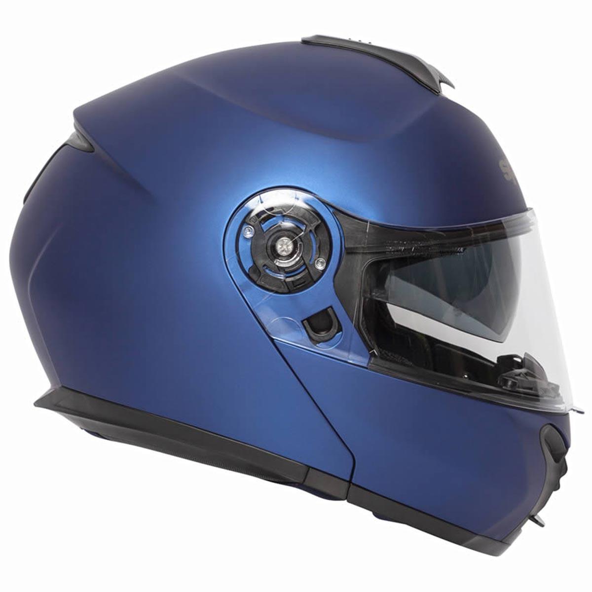 Spada Orion Flip Front Helmet - Matt Blue - Browse our range of Helmet: Flip Up - getgearedshop 