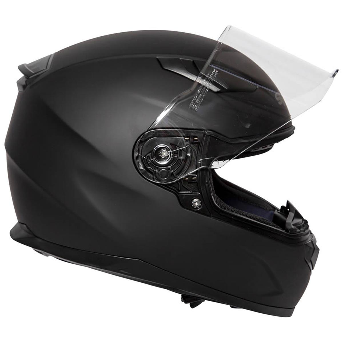 Spada Raiden Helmet - Matt Black - Browse our range of Helmet: Full Face - getgearedshop 