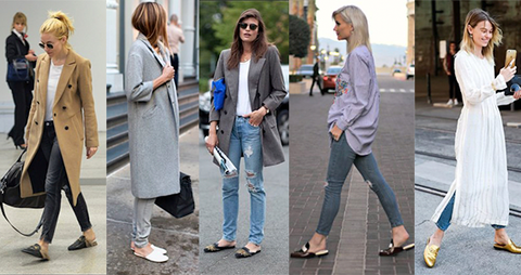 Backless Loafers - slides - mules