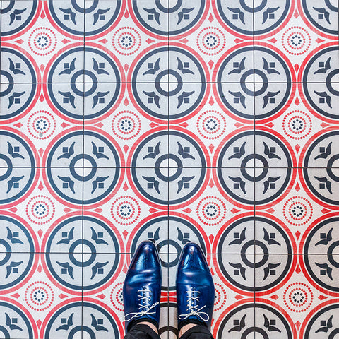 Barcelona Floors - Sebastian Erras at Mercado El Nacional