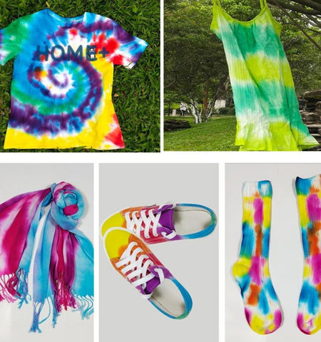 Cách làm áo thun tie dyed cực kỳ dễ !