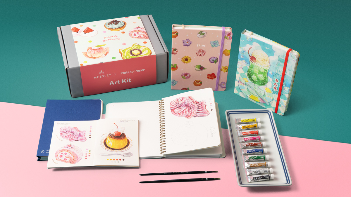 Plate to Paper Watercolour Art Kit: First Edition | Mossery