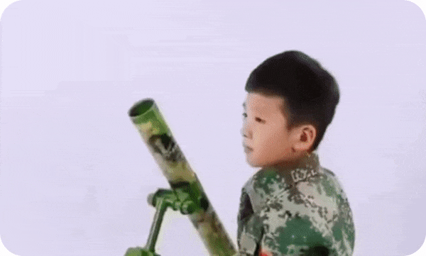 Rocket Shooting Mortar Toy