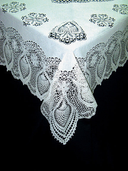 vinyl lace tablecloth