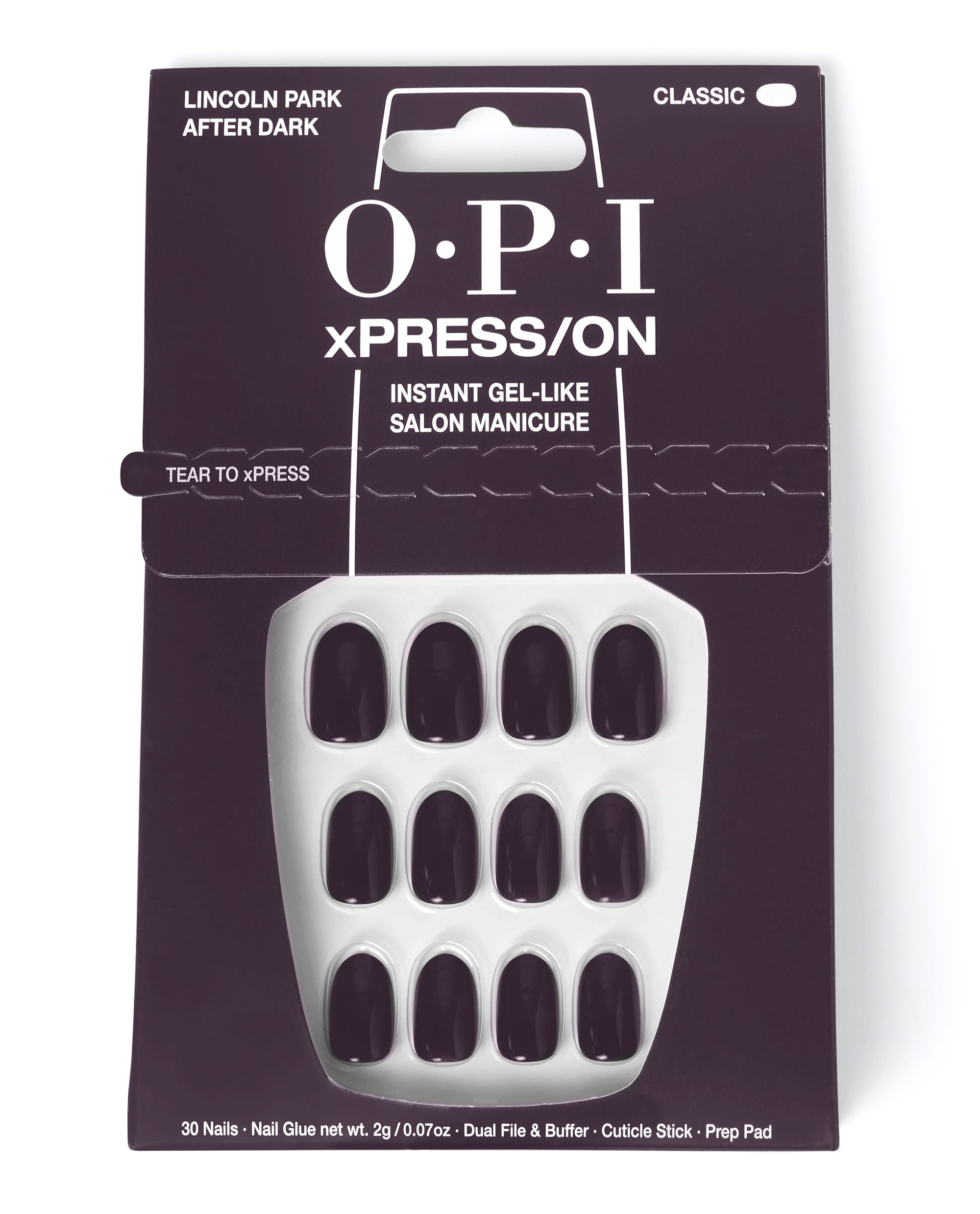 OPI Lincoln Park After Dark xPRESS/ON Iconic Shades (Short) xPRESS/ON
