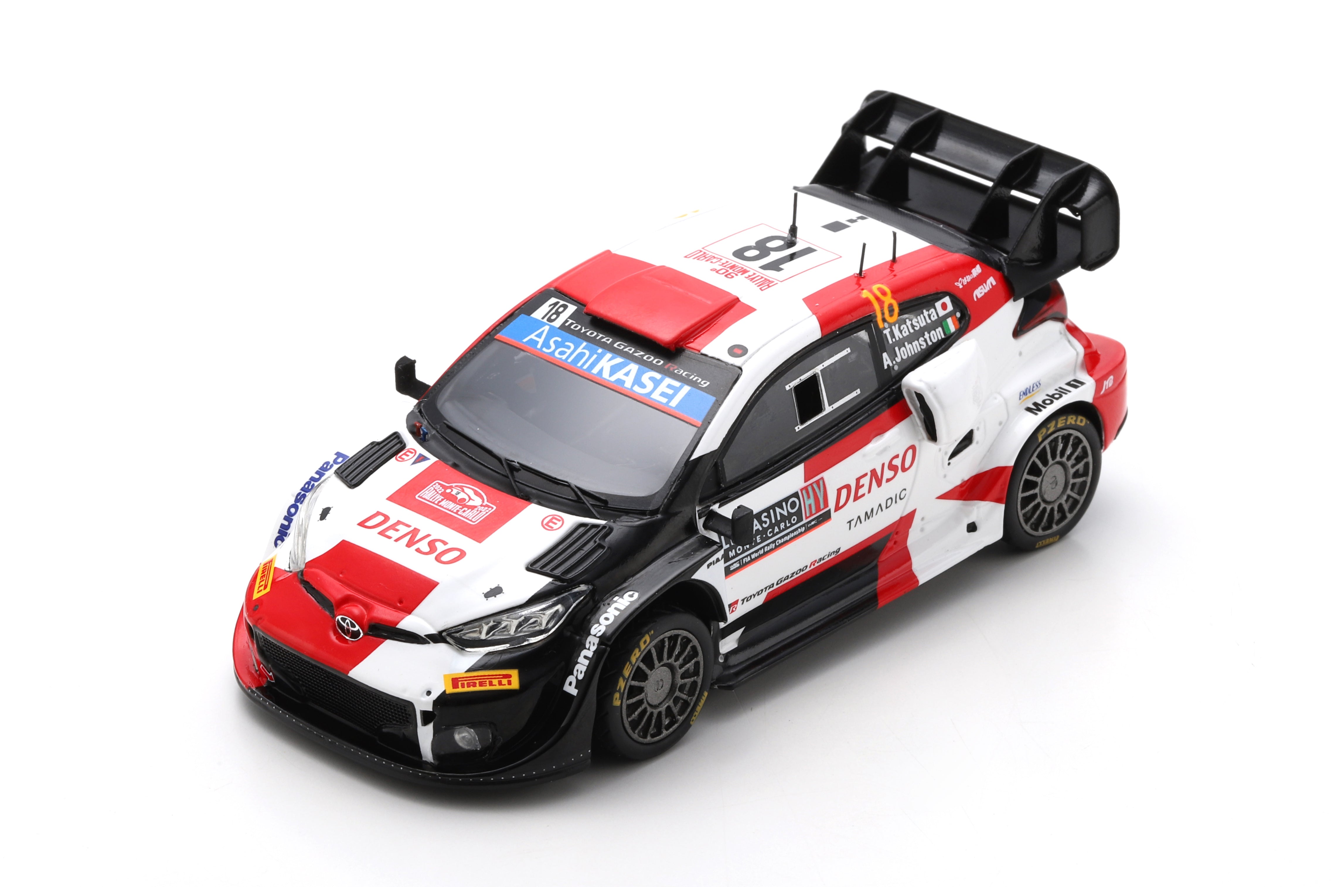 ラリージャパン トヨタ ヤリス WRC 2022 勝田 スパーク 1/43-