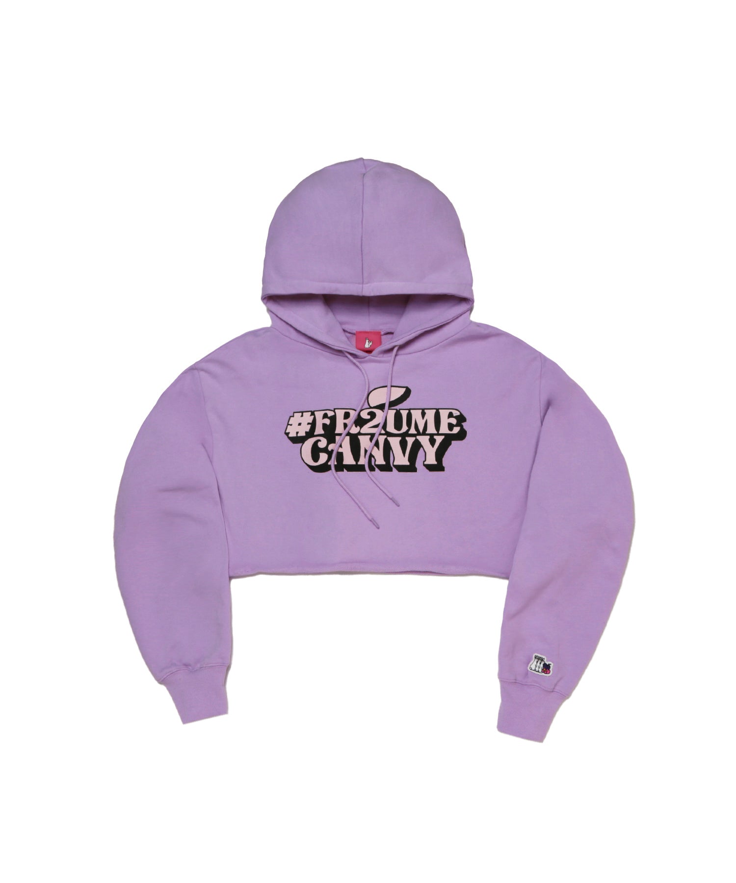 CANVY collaboration with #FR2梅 Logo short Hoodie