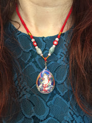 buy Buddha thangka pendant neckalce to attract love