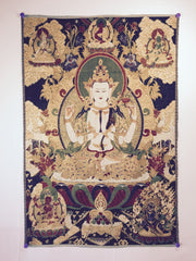 buy tibetan thangkas at www.explosionluck.com for better feng shui in the office and home