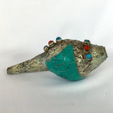 buy antique Tibetan conch as a good luck gift at www.explosionluck.com