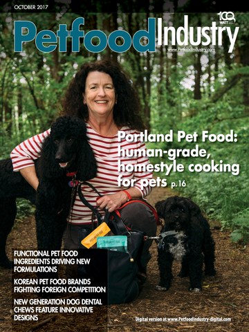 Portland Pet Food Company Cover of Petfood Industry Magazine