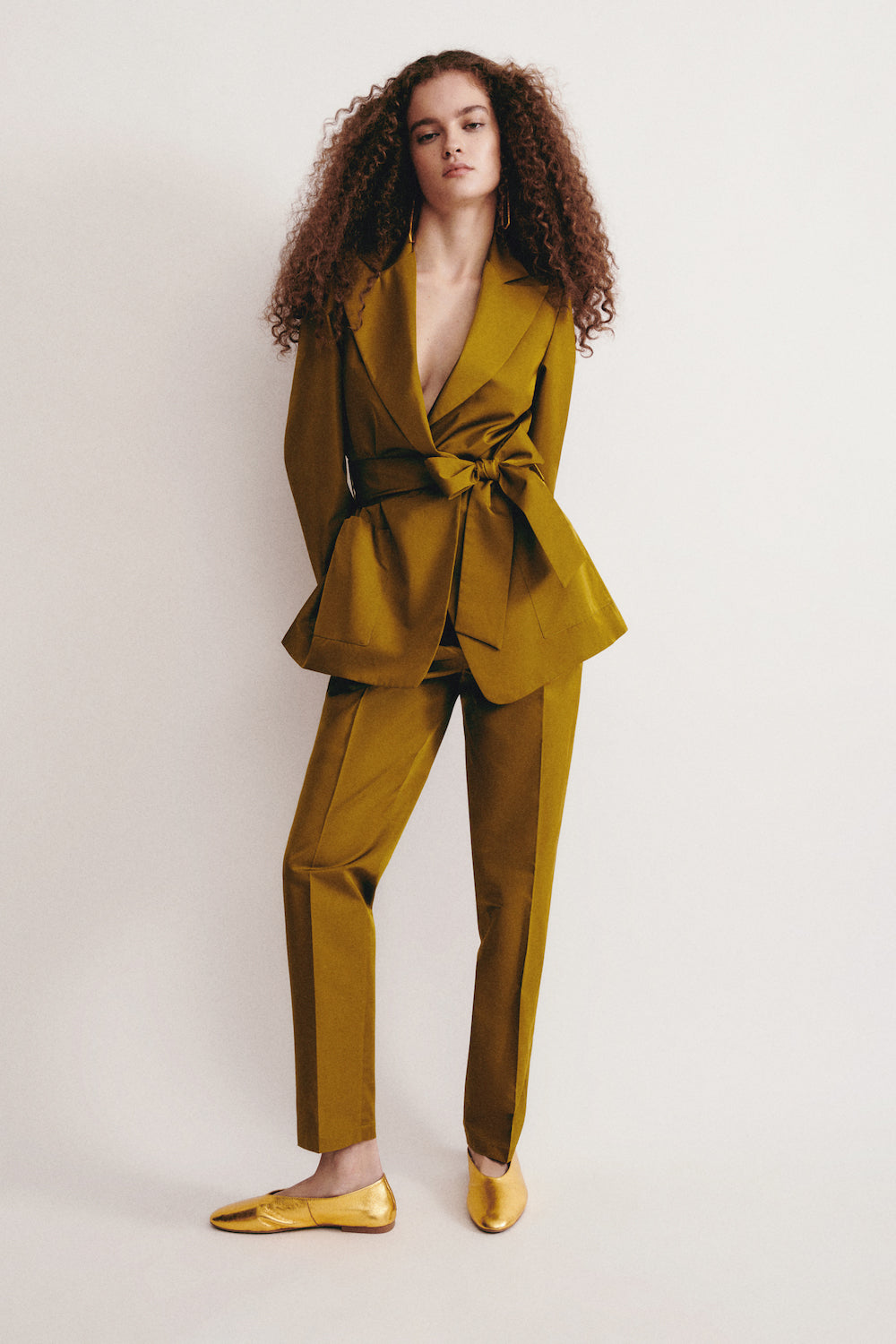 Women's Silk Taffeta Blazer Jacket | Olistic the