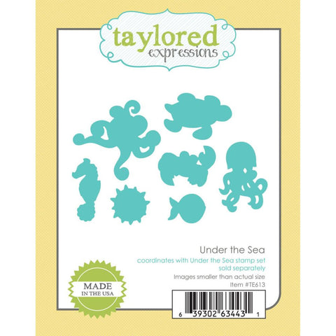 Taylored Expressions Die - Under the Sea (Coordinates with Under the Sea Stamp Set)