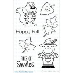 Your Next Stamp Clear Stamp 4" x 6" - Piles of Smiles