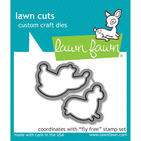 Lawn Cuts Custom Craft Die - Fly Free
