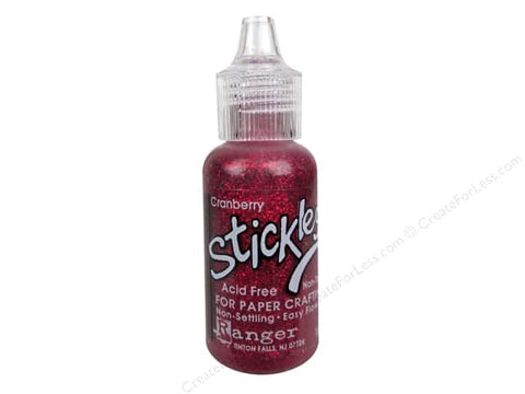 Ranger Stickles .5oz Glitter Glue - Cranberry