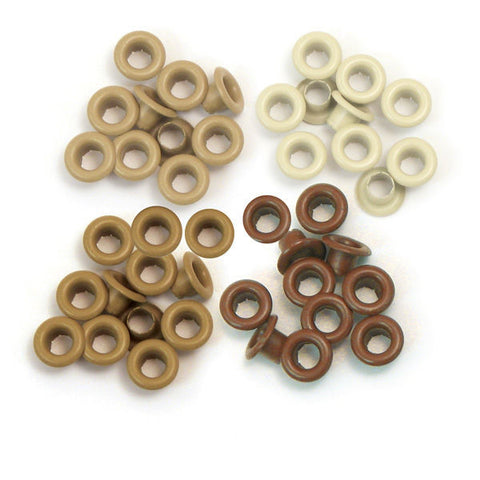 We R Memory Keepers Eyelets Standard - Brown