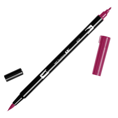 Tombow Dual Brush Pen - Wine Red #837