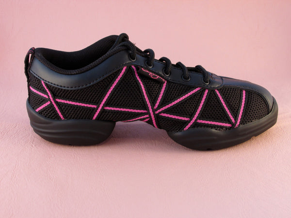 Capezio Pink Web Jazz Shoe Dansneakers 