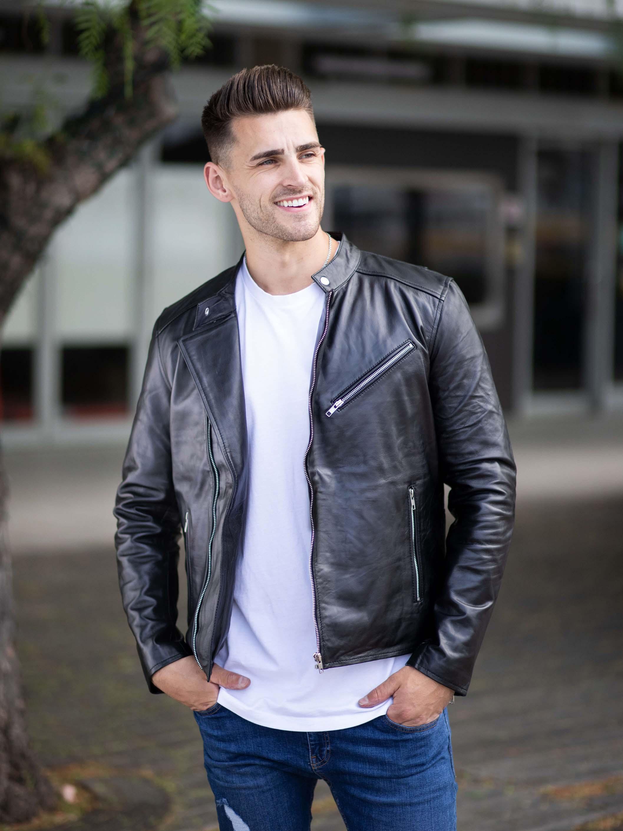 How To Style Leather Jackets For Men (According To Your Age)