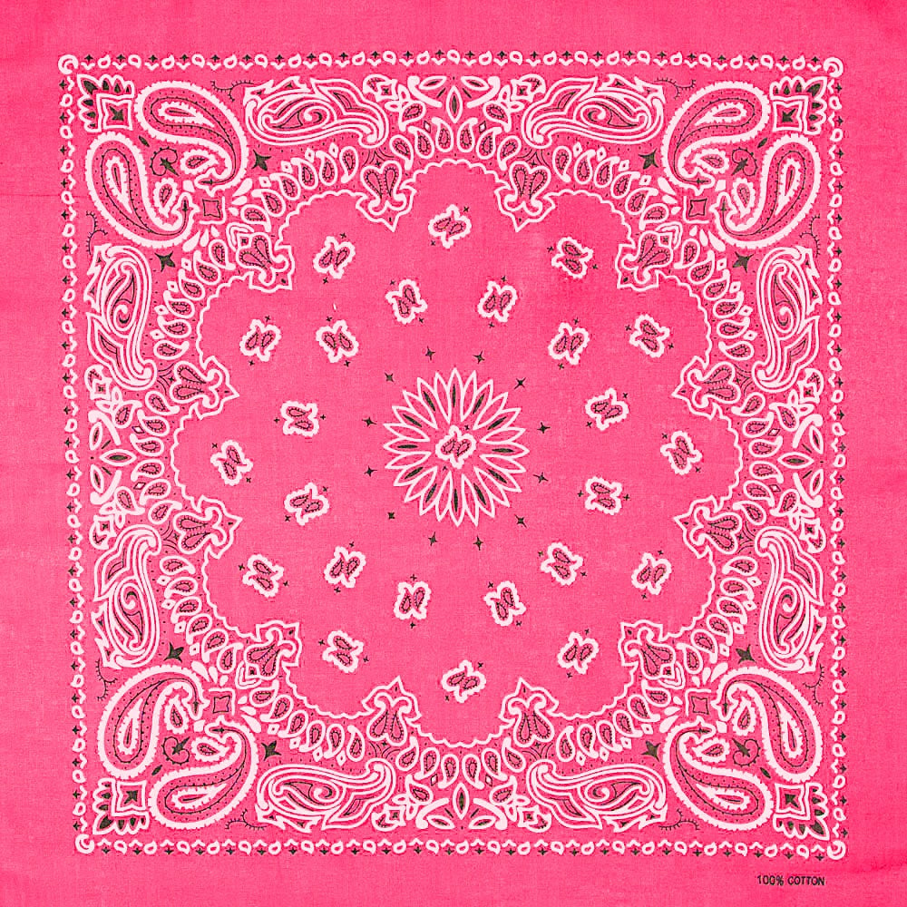voetstuk Overleven thema Fushia roze bandana – Bandana Shop