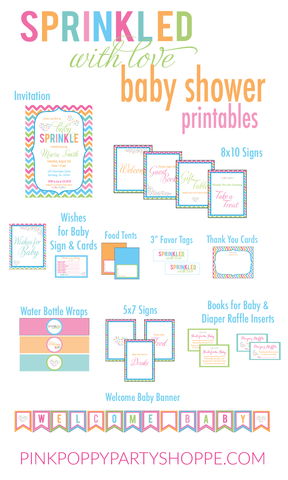 Baby Shower Sprinkle Recap | Shower Printables 