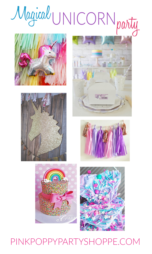 Magical Unicorn Party Inspiration | Pink Poppy Party Shoppe Blog