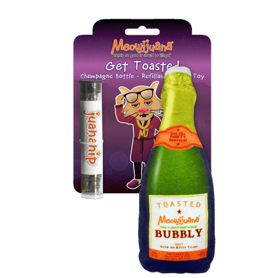 Get Toasted Refillable Champagne Bottle