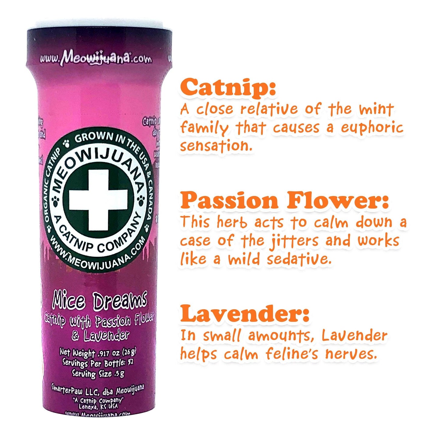 Mice Dreams - Passion Flower, Lavender & Catnip Blend