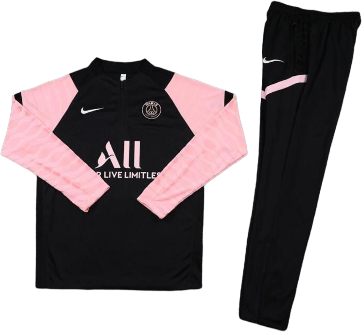 nike psg pink tracksuit