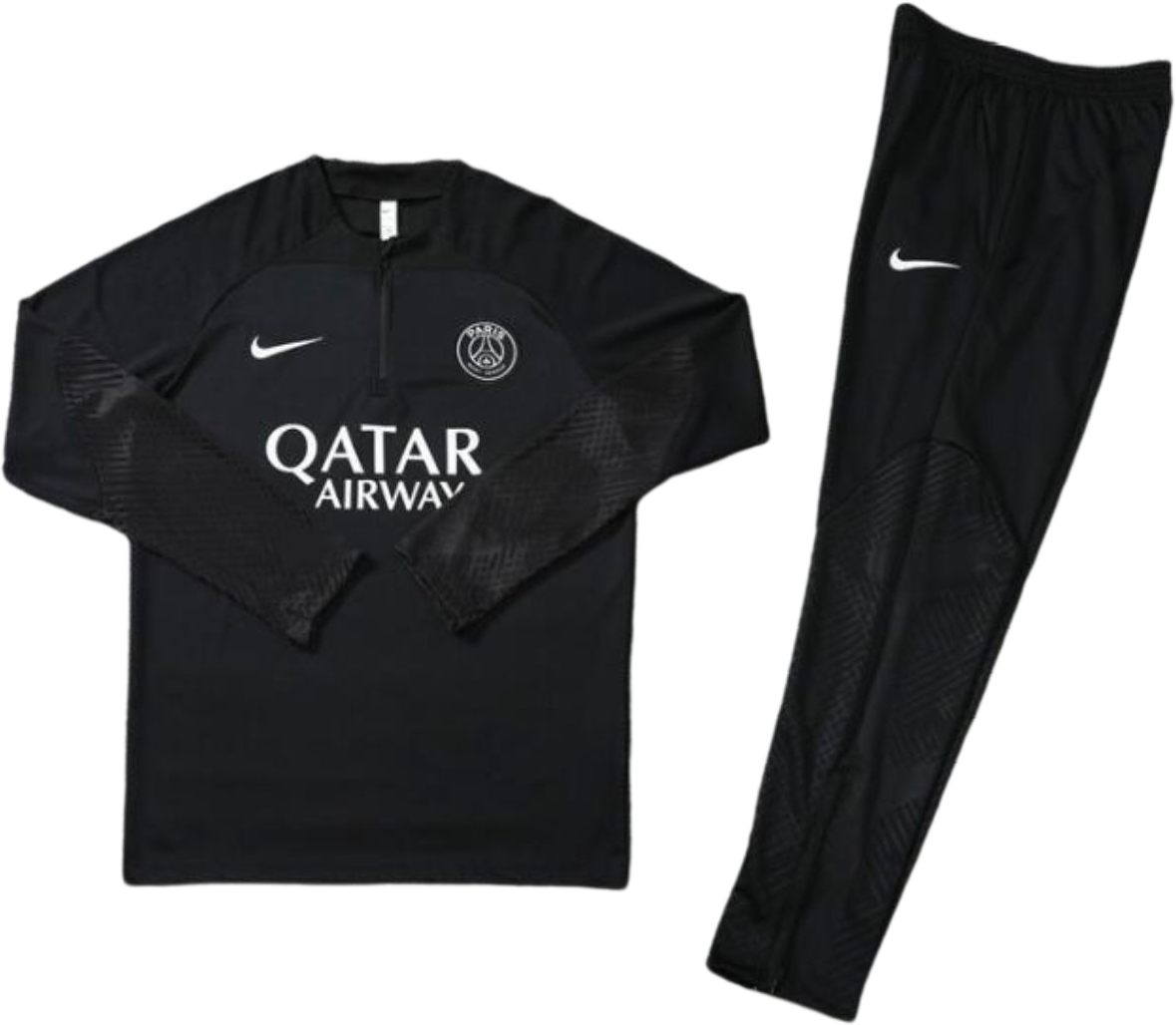 Lucht terrorisme Transparant Nike x PSG Tracksuit Black & White Full-Set – nextgendrip