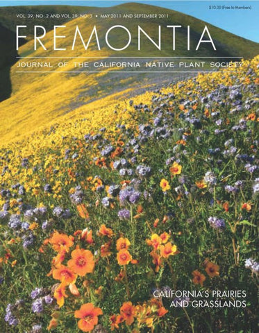 Fremontia Vol. 39, No. 2 and Vol. 39, No. 3