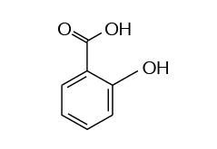 Salicylic Acid Diagram C7H6O3
