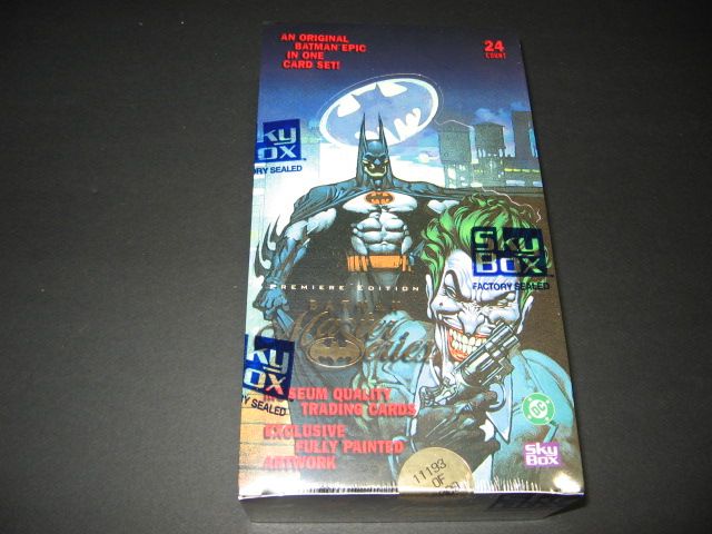 1996 Skybox Batman Master Series Box