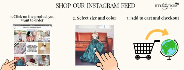 shop itty bitty toes instagram feed