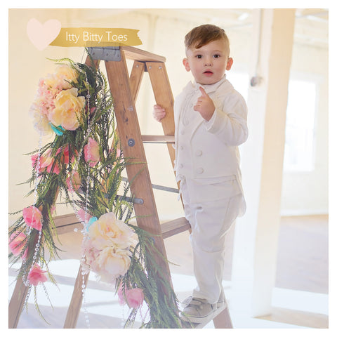 all white suit for boys