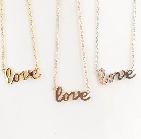 love necklaces
