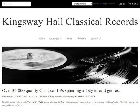 New Classical Record store