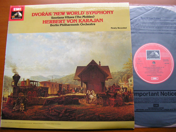 Dvorak Symphony 9/Smetana Moldau Karajan
