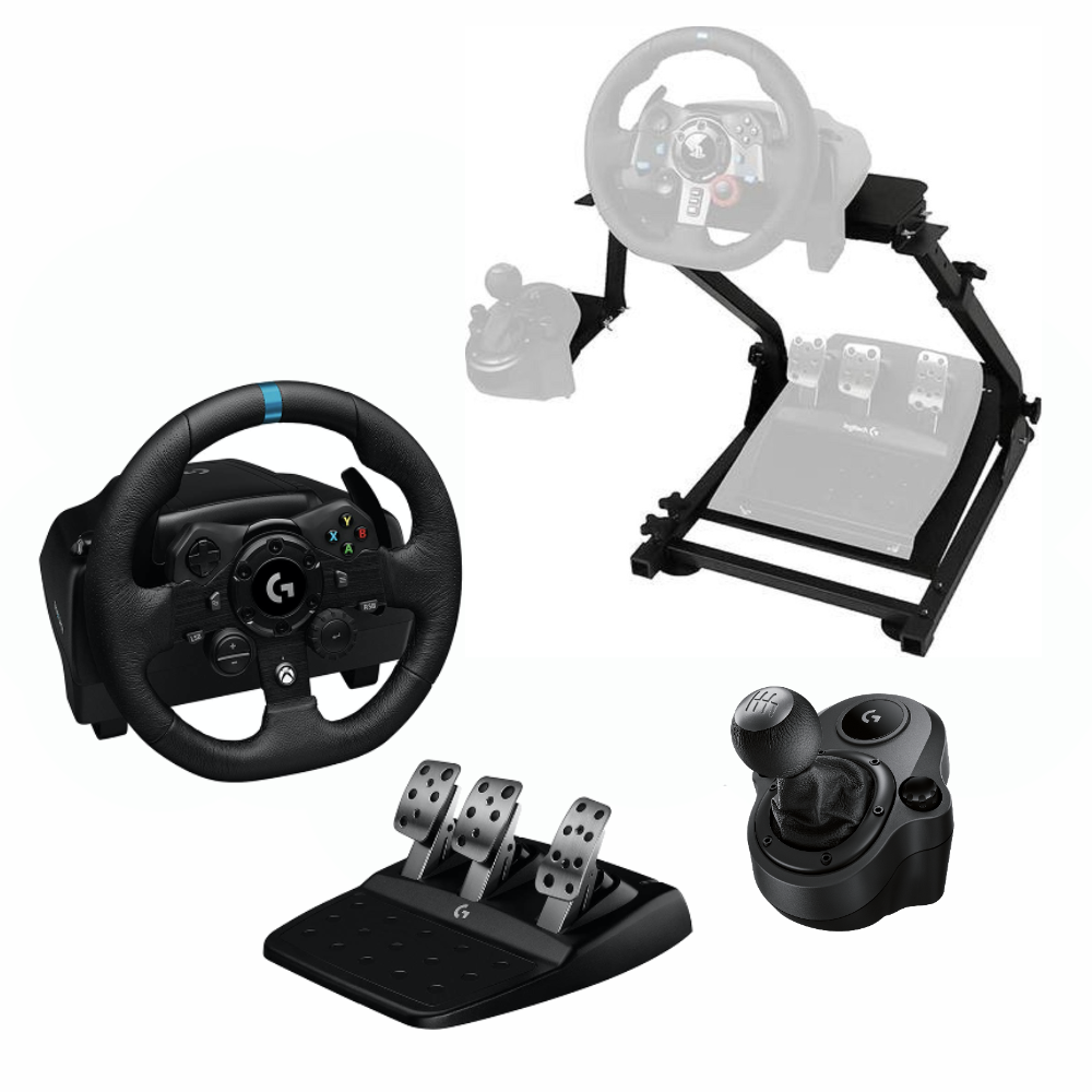 Logitech Racing with Shifter and Drive Pro Racing Wheel Sta – Bros